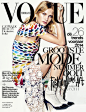 《Vogue》杂志荷兰版2014年3月号封面
 
模特：Marique Schimmel