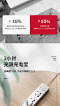 Benks PD充电宝18W快充移动电源SE自带充电线超薄小巧型便携pd快充10000毫安迷你轻薄闪充专用适用苹果11数显-tmall.com天猫