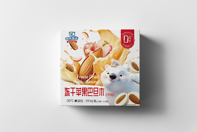 晓熊威威冻干坚果系列包装-古田路9号-品...