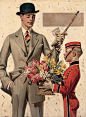 shear-in-spuh-rey-shuhn:
“J.C. LEYENDECKER
Flowers For The Lady
Oil on Canvas
27.25″ x 19.75″
”