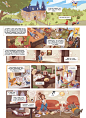 L'Envers des Contes (comic book) : Comic book adaptation from "L'Envers des Contes", a serie of children's book by Catherine Girard-Audet and Claire Pyatt. Scenario: Gihef, editor: Kennes.