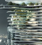 China Urban Forest Skyscraper by Mad Architects