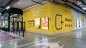 Wayfinding system in Gemini Park Tychy mall : Wayfinding in a shopping mall