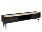 带抽屉低木贴面电视柜 MILANO |  KARE Design_2 电视柜
