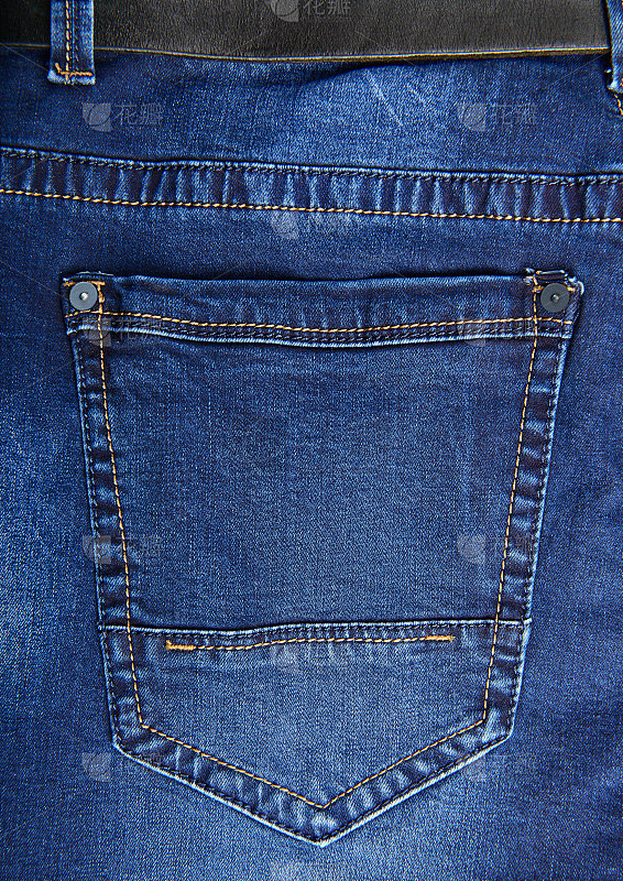 牛仔口袋短袖T main image 0