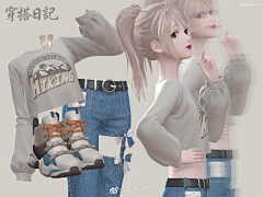 yelloweliz采集到闪耀暖暖ootd