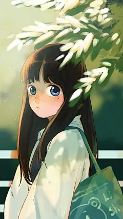 插画壁纸，属于年少的温柔