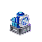 Techsy Technology 3D Icons : Stylish set of 30 metal 3D icons about technology. Great for designing a website, an app, or a modern presentation.