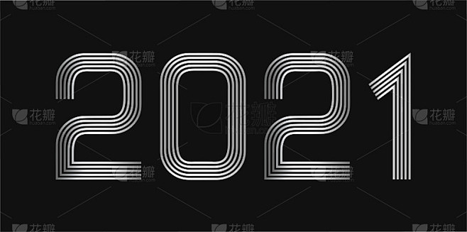2021年新年-银向量