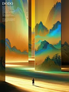 墨染江山｜布展华章 - 小红书