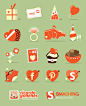 St. Valentine's Day Icon Set by Ricardo Gimenes in 16 Valentine's Day Design Freebies