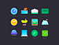 Icons speedup update compass appstore theme phone download browser picture sos record clock