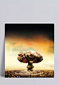 蘑菇云|爆炸烟雾,创意设计,特效海报,PSD格式