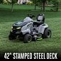 POWER+ 42" T6 Lawn Tractor Kit with 6 x 6.0Ah Batteries, Turbo Charger, and Charging Adapter | EGO (TR4204)