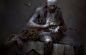 Bloodly Nest Keeper, Piotr Jabłoński : Bloodly Nest Keeper / artwork for Dishonored 2 game. 
Art director: Sébastien Mitton 
https://www.facebook.com/nicponimsky/