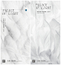 【源文件下载】 海报 房地产 白色 简约 抽象 羽毛设计作品 设计图集