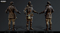 Smuggler #1 Captain, Eugene Gottsnake : Smuggler captain. One of smuggler characters I made for Metro.
15к triangles (9500 vertexes)
3 UV`s
Concept art by Anastasiia Tkach
https://www.artstation.com/artwork/v1E6b6