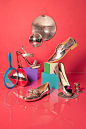 Who else is loving those gleaming silver oxfords?!?  :5 Accessory Trends That POP! #Refinery29: 