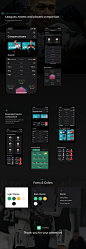 FootStats iOS App UX/UI : The biggest project yet. I solved many problems here like transfers system. You can see a lot of detailed statistics for teams (clubs) and players. You can compare all of them and check many individual stats for all players and c