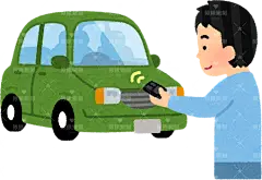 自动车锁车钥匙car_keyless贴纸扁平儿童插画元素卡通免扣png图片素材