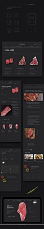 Steak Shop. High Quality Steaks : Website for Steakshop – steak production company based in Kharkiv, Ukraine