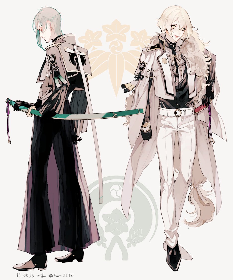 刀剑乱舞#髭切膝丸源氏兄弟