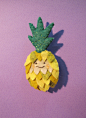 Pineapple Brooch