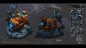 Mecha Sion - Yordle Factory, Duy Khanh Nguyen : It’s a honor to help on this project. Mecha Sion is a legendary tier skin. This is also my first concept-model-texture assets that got into League of Legend. Also, that’s really fun to make a diorama for the