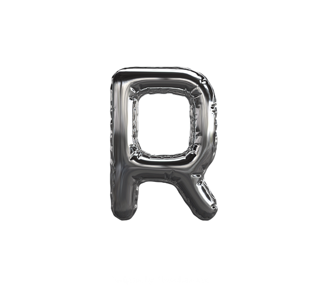 3D气球字体 数字 英文 字母 生日派对...