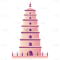 @到此为止′Here，∈点击进入主页，PNG素材/新中式/家具/商业元素/数字/楼体/动物