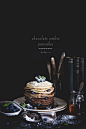 Finding Breakfast: Chocolate Ombré Pancakes — Two Loves Studio | Food Photography: 