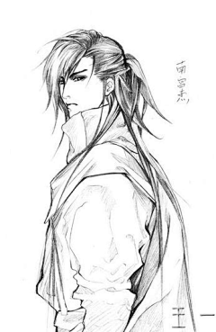Megus采集到线稿图