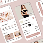服饰饰品电子商务网购应用设计套件 e-commerce app