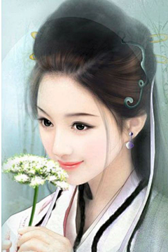 染七夏采集到手绘古装美女