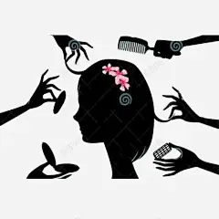 女孩爱美打扮卡通手绘 免抠png 设计图片 免费下载 页面网页 平面电商 创意素材
