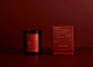 Christmas candle perfume Packaging package 包裝設計 包裝 聖誕節 xmas Merry Christmas