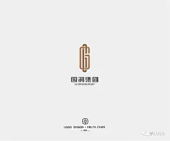 学LOGO-国润集团-多字母构成-Glogo-Rlogo-线构成-简洁logo-现代logo
