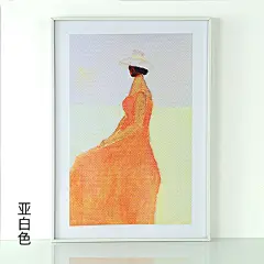 简约铝合金画框装裱框定制任意尺寸A3框架海报相框A4摆台外框挂墙-tmall.com天猫