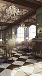 少女之物的微博_微博_｛原画｝…场景 _急急如率令-B13843819B- -P2697500633P- _T201992  _场景_国风_T201992