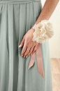 How To Make Origami Wrist Corsage (BridesMagazine.co.uk) (BridesMagazine.co.uk)