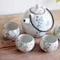 日系陶瓷茶具by花草茶和风