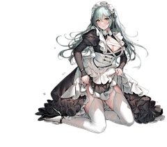 uoP9k_雪兔采集到女仆