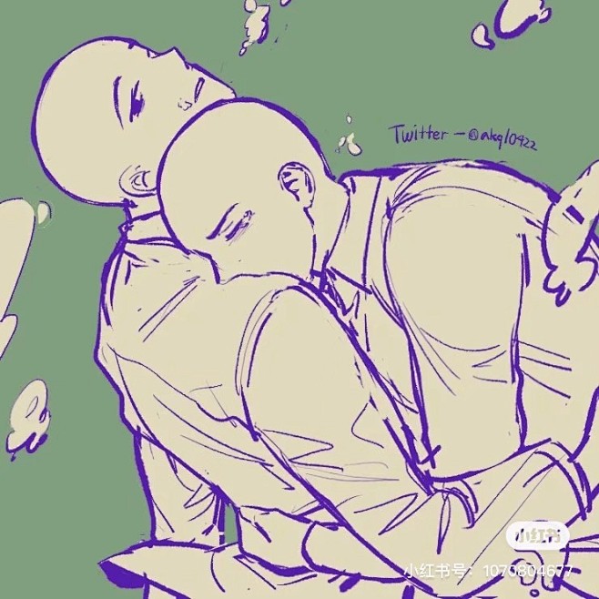 甜蜜的双人互动参考，你们熟悉的光头代餐又...