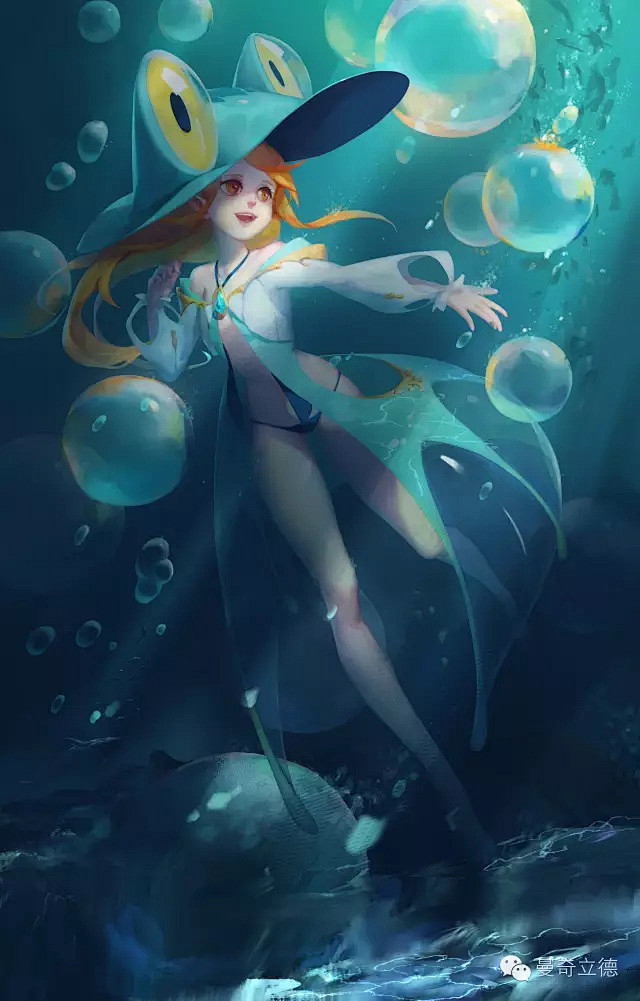 学生作品|曼奇立德角色插图作业（节选1）