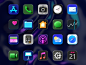 iOS 14图标插图C4D Bigsur图标UI 3D
