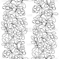 四方连续纹样,蔓越桔,清新,食品,果汁,蓝莓,熟的,壁纸,成分,植物
