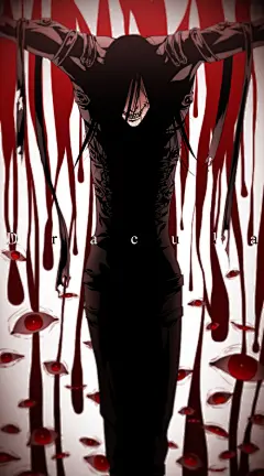 黑暗血腥和略有些重口，粗棒狂野的画风以及别样的世界观，这一切构造了这首地狱之歌【Hellsing】