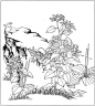白描《菊》