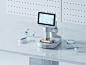 BEAVERLAB Darwin M2 detachable digital microscope has hybrid zoom with 1600x magnification