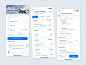 Flight Booking App - Design Exploration by Falach Noor Syahid on Dribbble